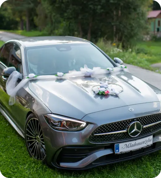 Auto na svadbu - Prenajom svadobného auta s profesionálnym šoférom