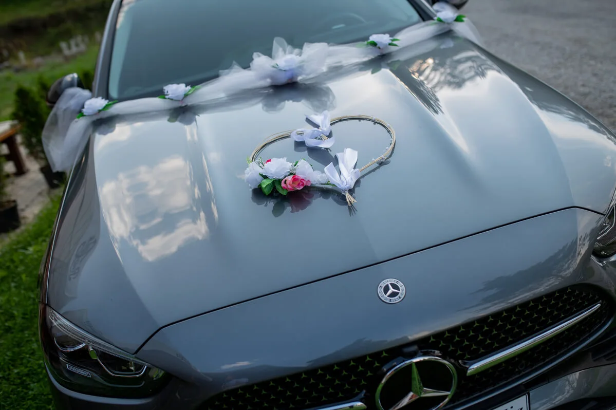 Auto na svadbu s výzdobou - Galéria vozového parku